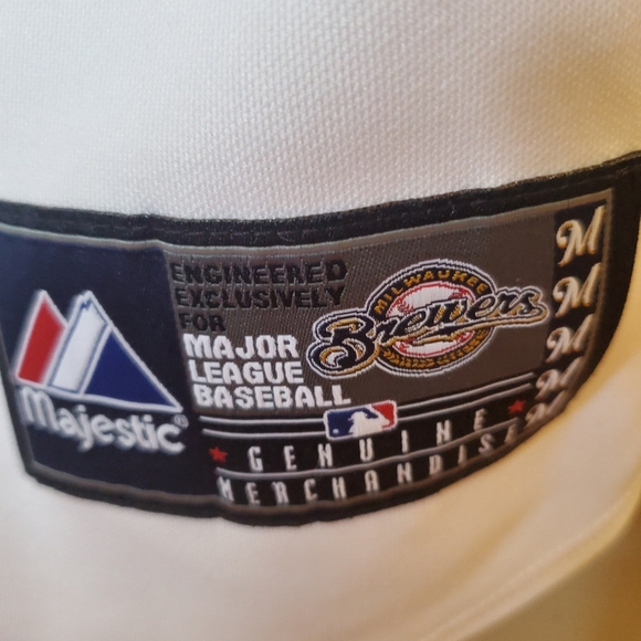 Milwaukee Brewers Major League Baseball Cecil fielder's #28 jersey - Picture 3 of 4